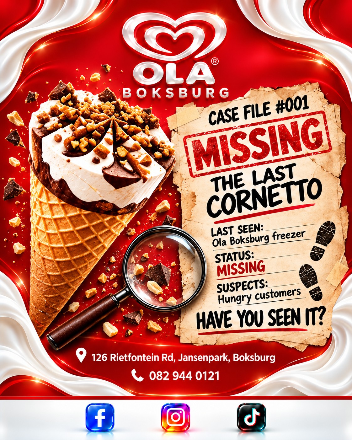 Playful engagement: OLA Boksburg campaign artwork