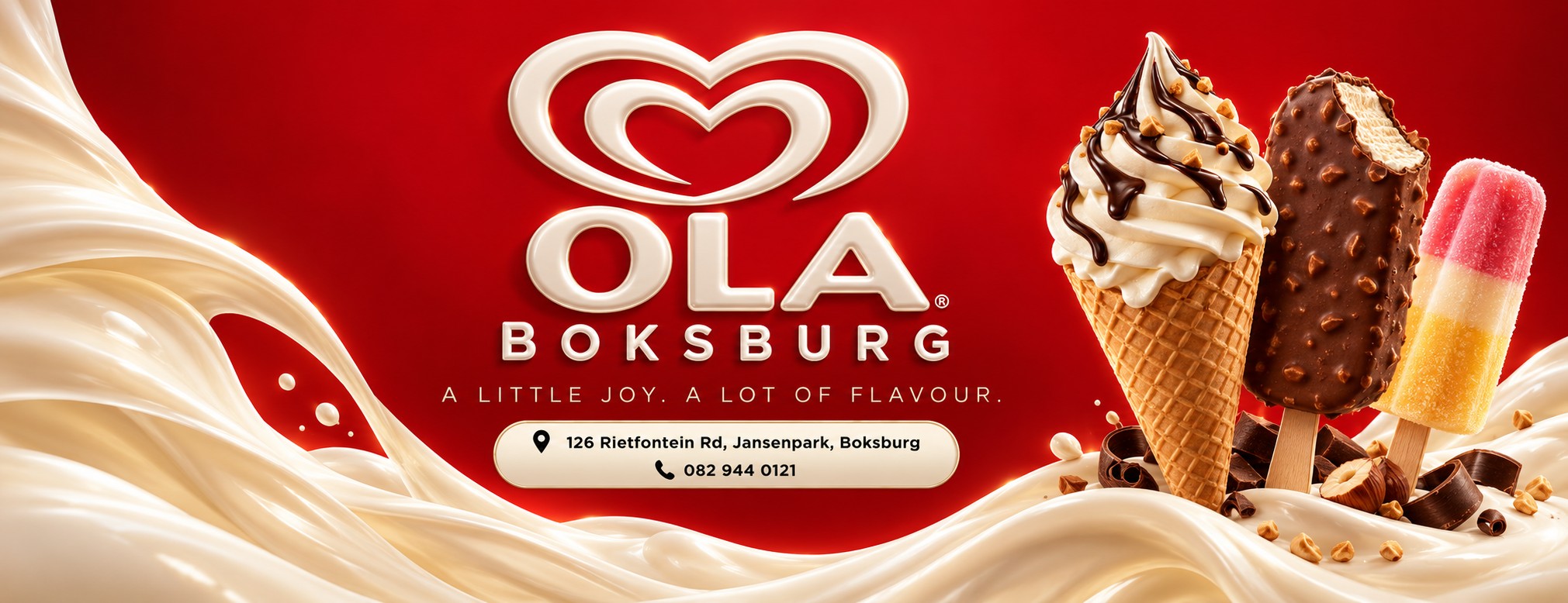 Brand welcome: OLA Boksburg campaign artwork